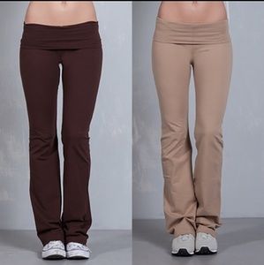 NEW Mocha & Khaki Stretch Yoga Lounge pants